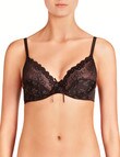 Bendon Yvette Underwire Bra, Black, B-DD product photo