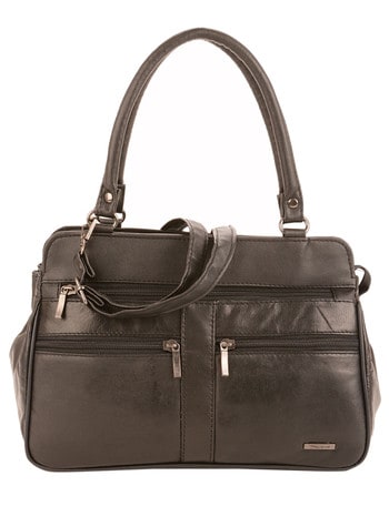Milano Double Handle Muma Bag, Black product photo