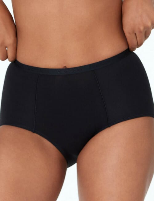 Bendon Body Cotton Trouser Brief, Black product photo