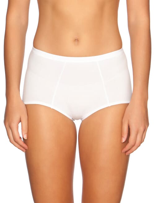 Bendon Body Cotton Full Brief, White product photo