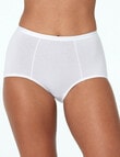 Bendon Body Cotton Trouser Brief, White product photo