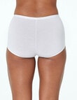 Bendon Body Cotton Full Brief, White product photo View 03 S