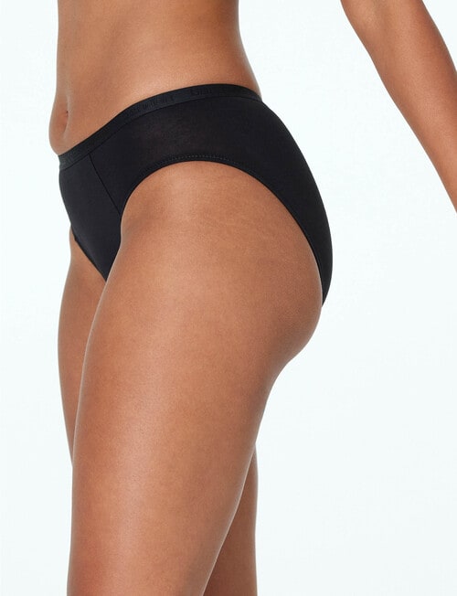 Bendon Body Cotton Bikini Brief, Black product photo View 02 L