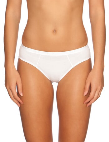 Bendon Body Cotton Bikini Brief, White product photo