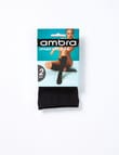 Ambra Opaque Knee-High, 40 Denier, 2-Pack, Black product photo