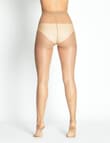 Levante Class Gloss Leg Regular Brief Pantyhose, 12D, Natural product photo View 04 S
