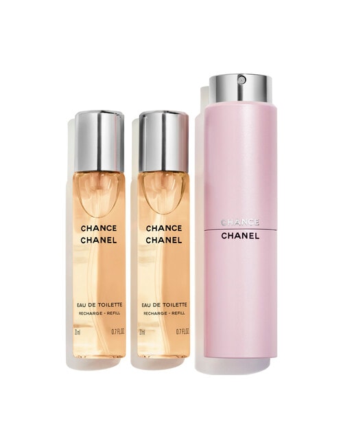 CHANEL CHANCE Eau de Toilette Twist and Spray 3x20ml product photo
