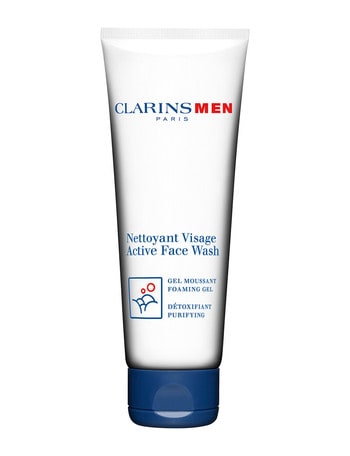 Clarins Men Active Face Wash Foaming Gel, 125ml product photo