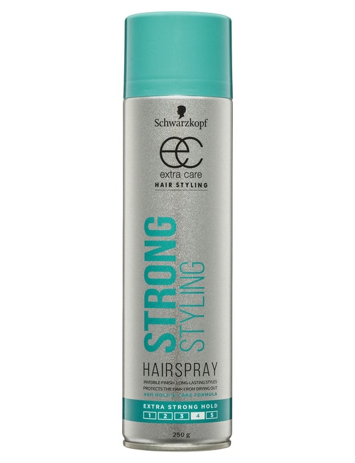 Schwarzkopf Extra Care Strong Styling Hairspray 250g - Hair Care & Brushes