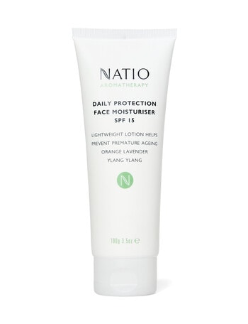 Natio Aromatherapy Daily Protection Face Moisturiser SPF 15, 100g product photo