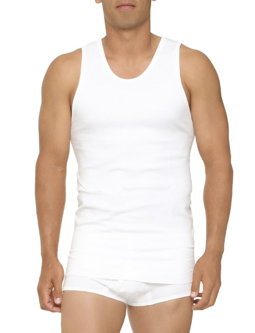 Jockey Athletic Singlet, 2-Pack, White product photo
