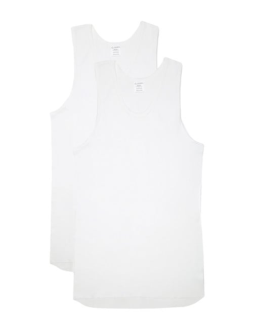 Jockey Athletic Singlet, 2-Pack, White product photo View 04 L