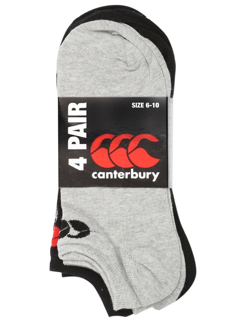 Canterbury Trainer Liner Sock, 4-Pack product photo