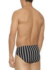 Jockey Sport Stripe Brief product photo View 02 S