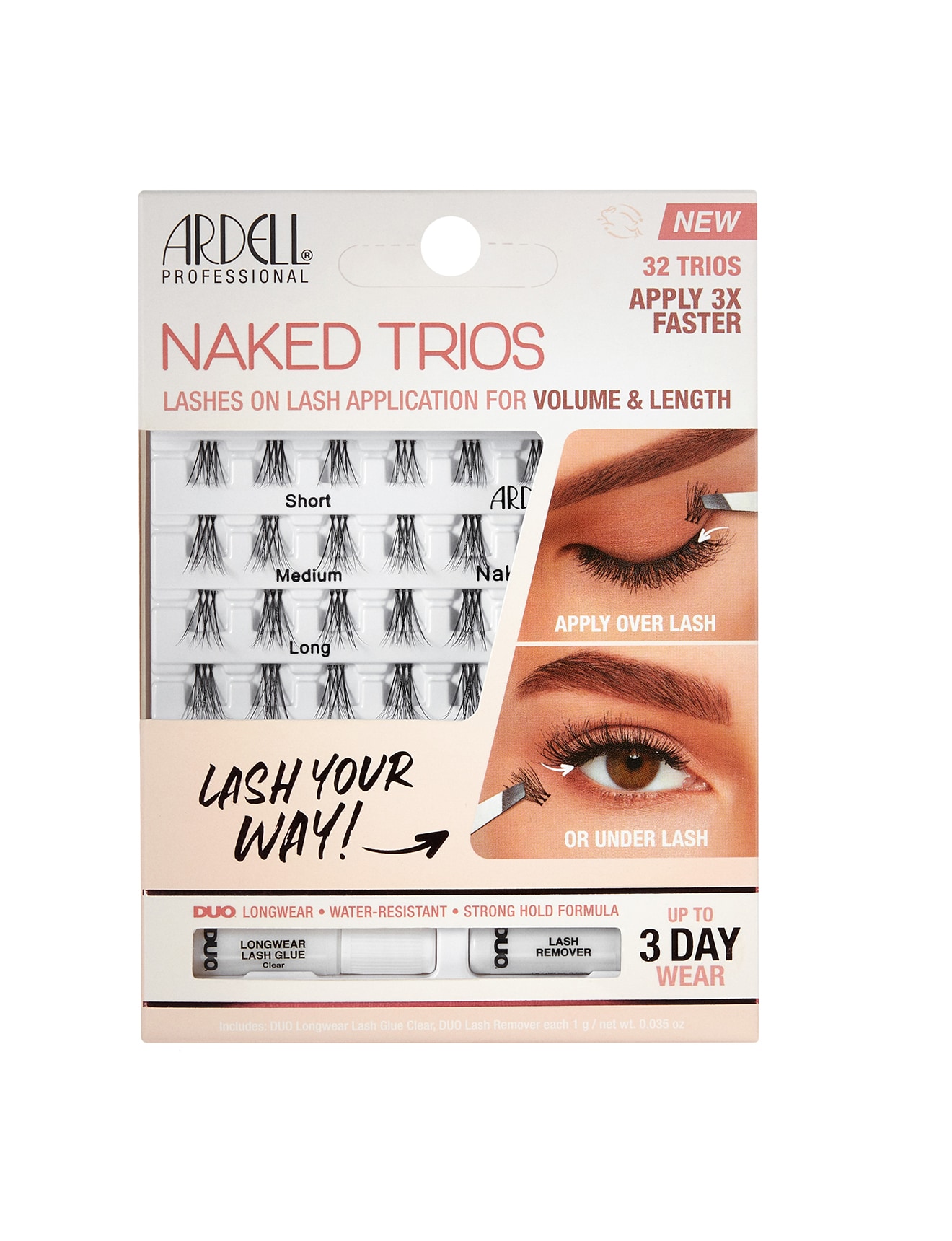 Ardell Naked Trio Kit product photo