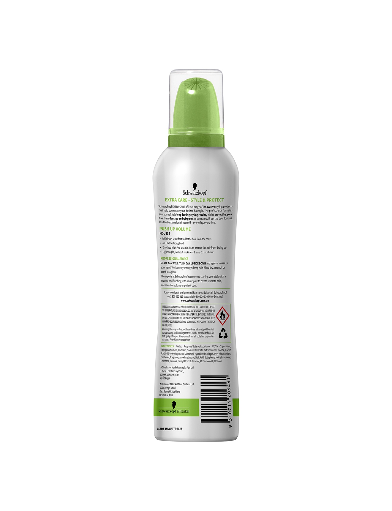 Schwarzkopf Extra Care Push-Up Volume Mousse 150g product photo View 02 L
