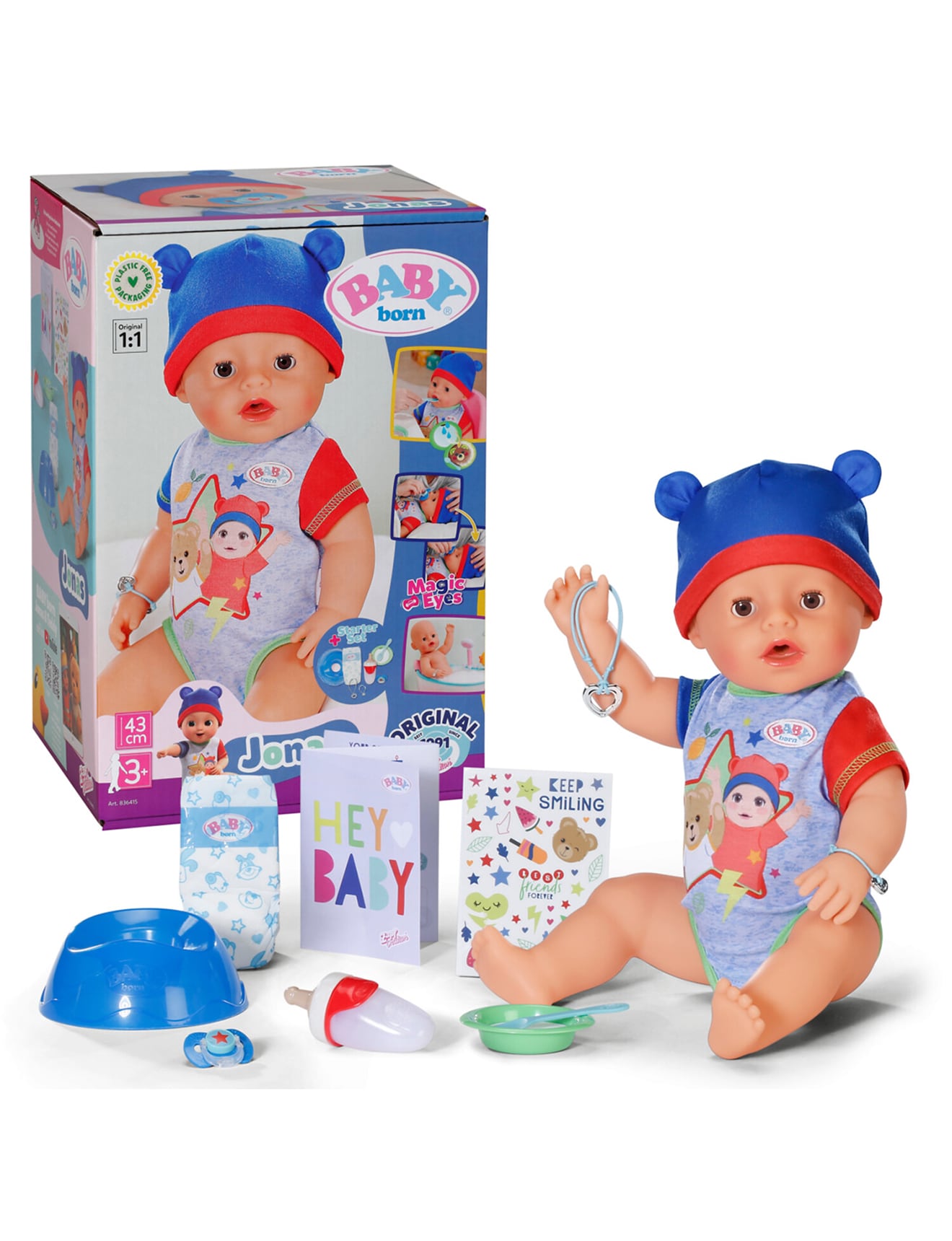 Baby Born Jonas, 43cm product photo