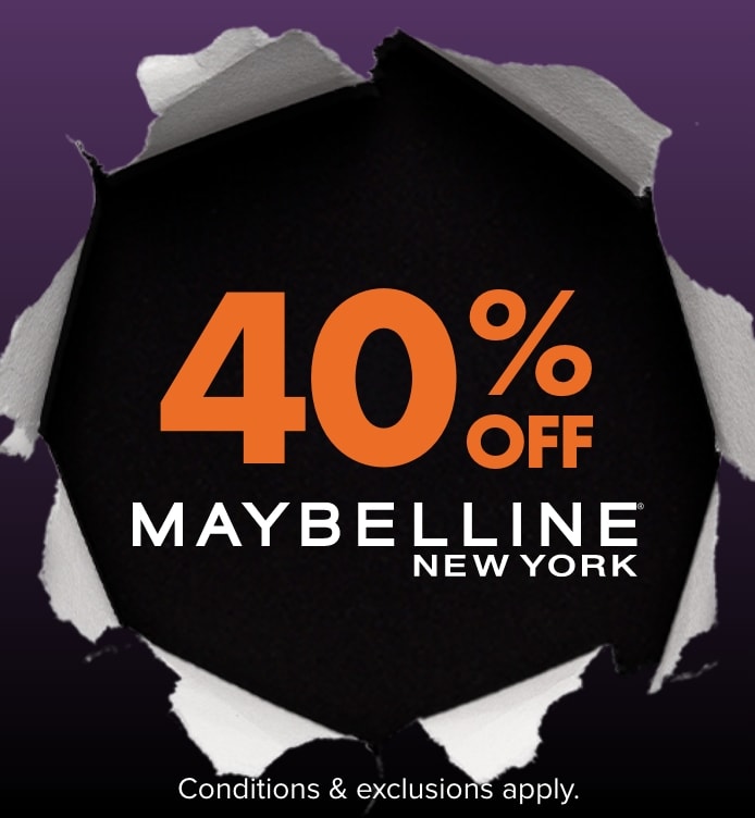 40% Off Maybelline