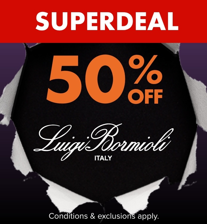 50% OFF Luigi Bormioli