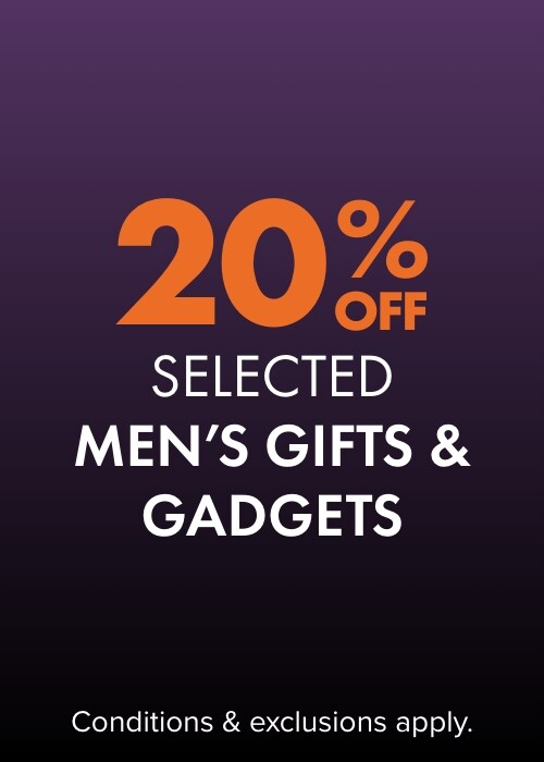 20% OFF Selected Men’s Gifts & Gadgets