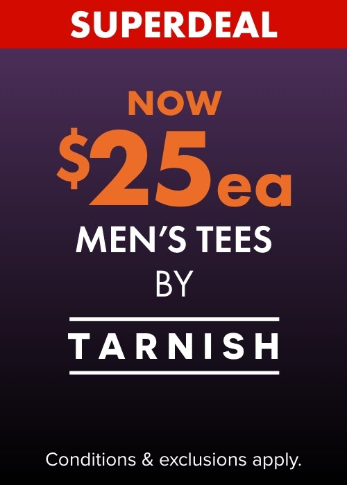 Now $25 Men's Tees by Tarnish