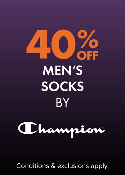 40% OFF Men's Socks by Champion