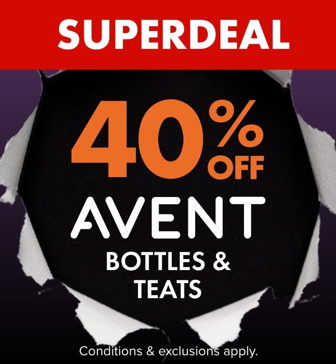 40% Off Avent Bottles and Teats