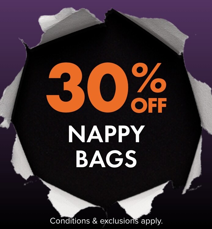 30% Off Nappy Bags