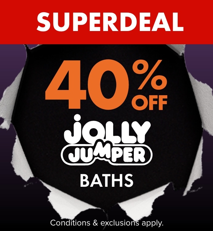 40% Off Jolly Jumper Baths