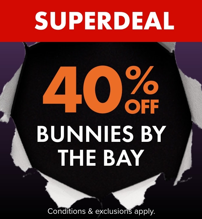 40% Off Bunnies By Bay