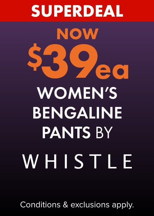 Now $39ea Womens Beganline Pants by Whistle