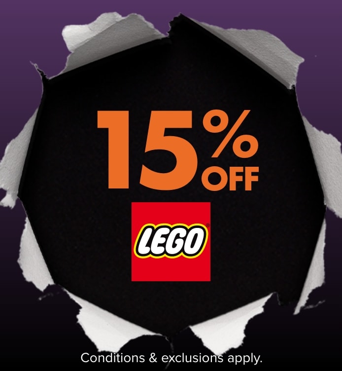 15% Off Lego