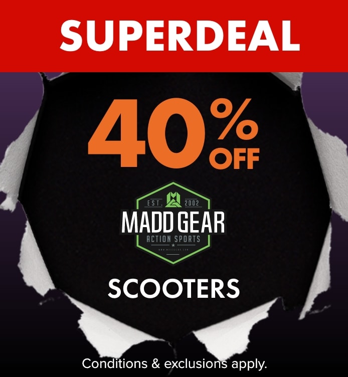 40% Off MADD GEAR SCOOTERS