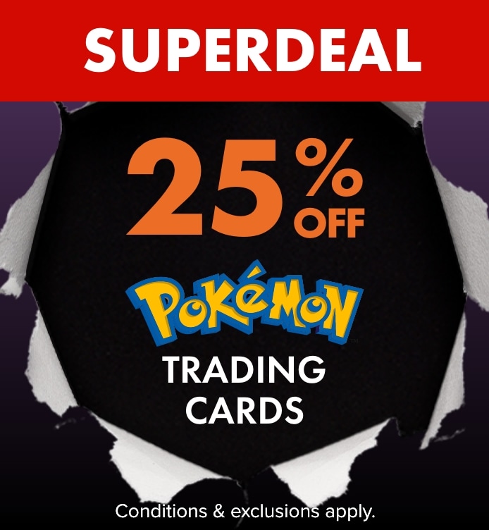 25% Off Pokemon Trading Cards
