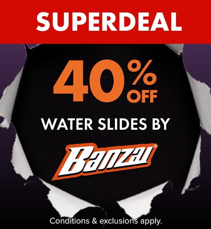 40% Off Water Slides by Banzai