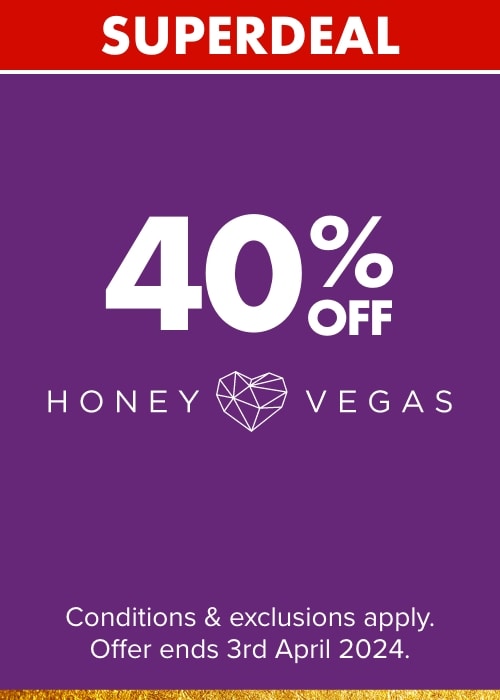 40% OFF Honey Vegas