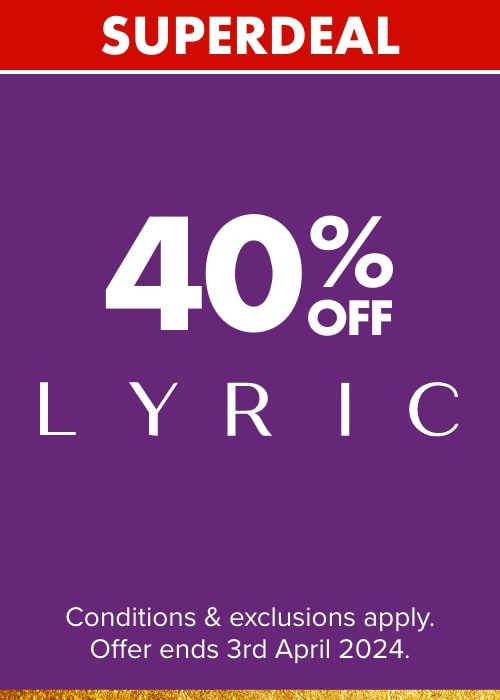 40% OFF Lyric