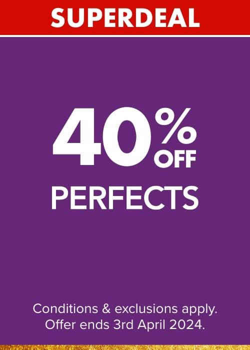 40% OFF Perfects