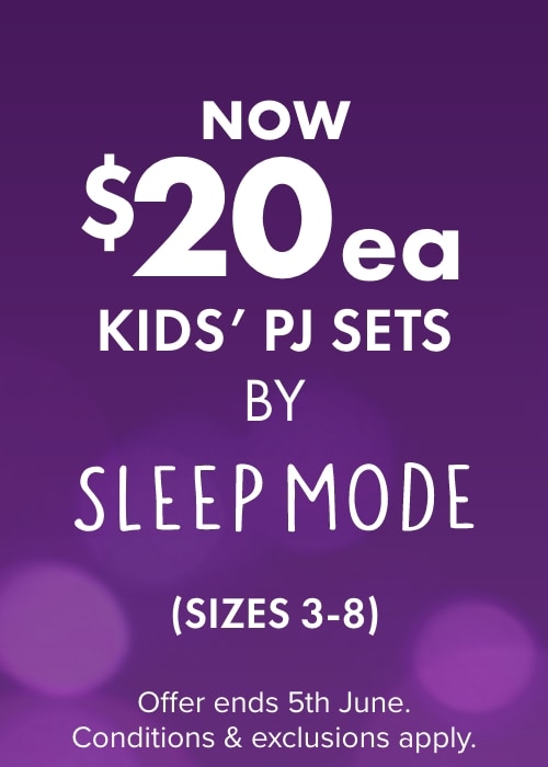 NOW $20ea Pyjama Sets by Sleep Mode