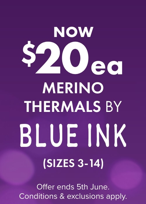 NOW $20 Merino Thermals by Blue Ink