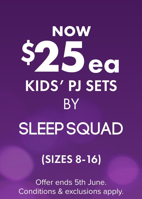 NOW $25ea Pyjama Sets by Sleep Squad