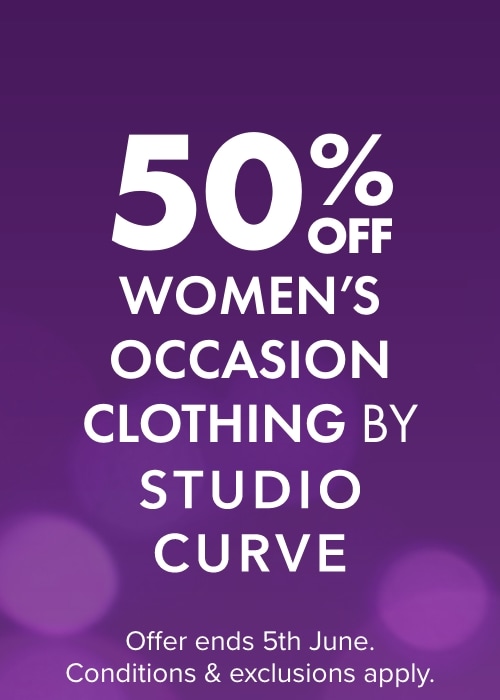 50% Off Women's Occasion Clothing by Studio Curve