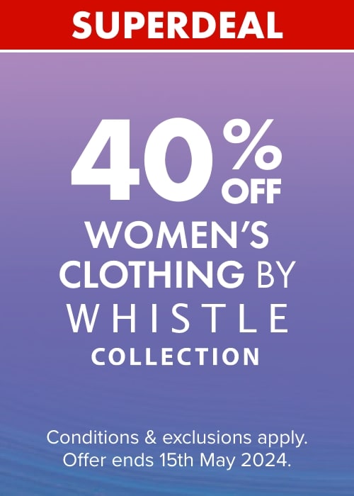 40% OFF Women's Clothing by Whistle Collection