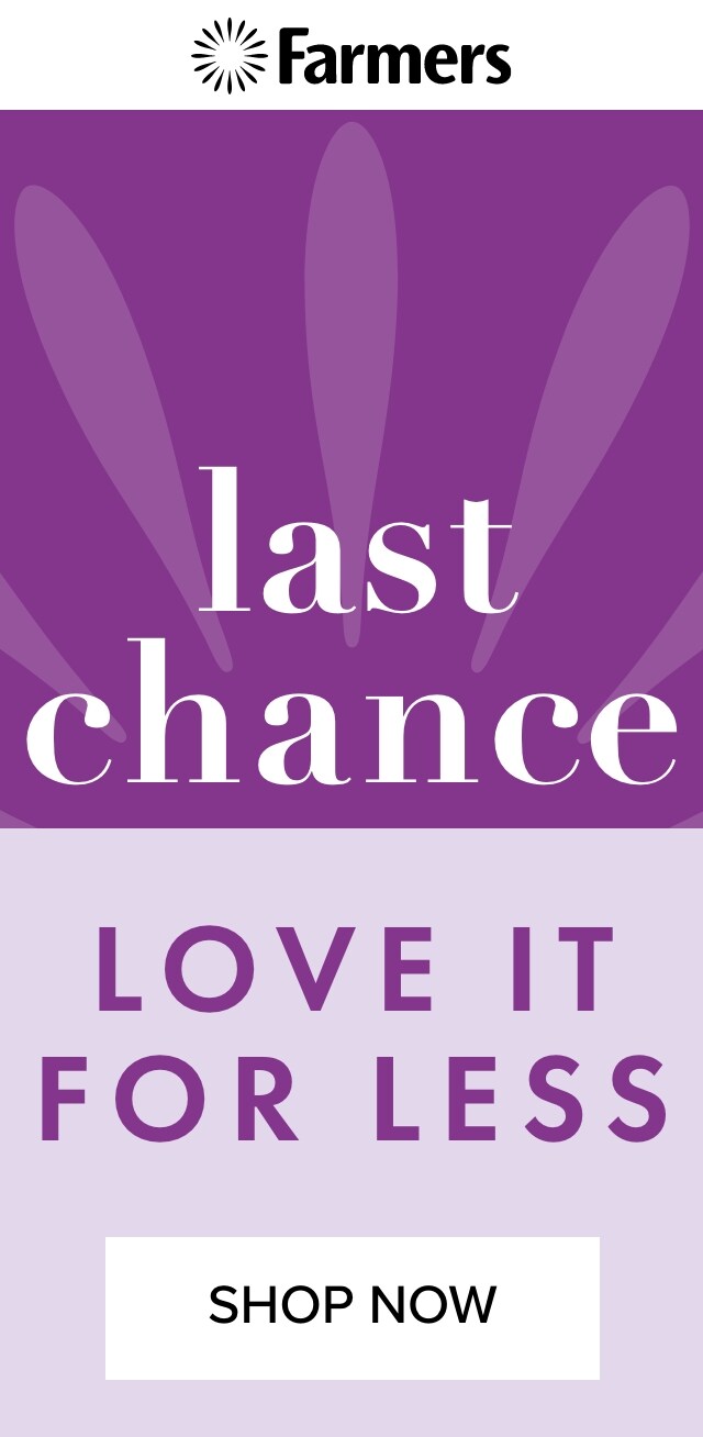 Last Chance: 21 May: Love it for Less!