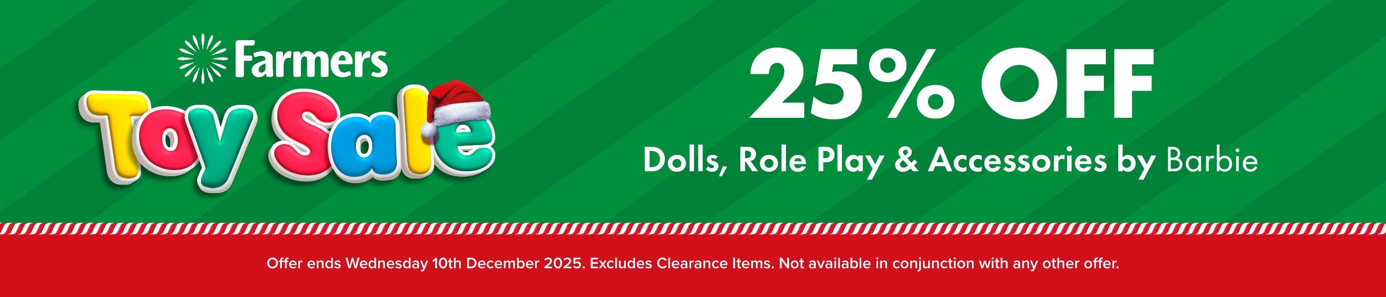 25% OFF Dolls, Role Play & Accessories by Barbie