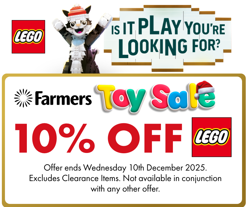 10% OFF LEGO®