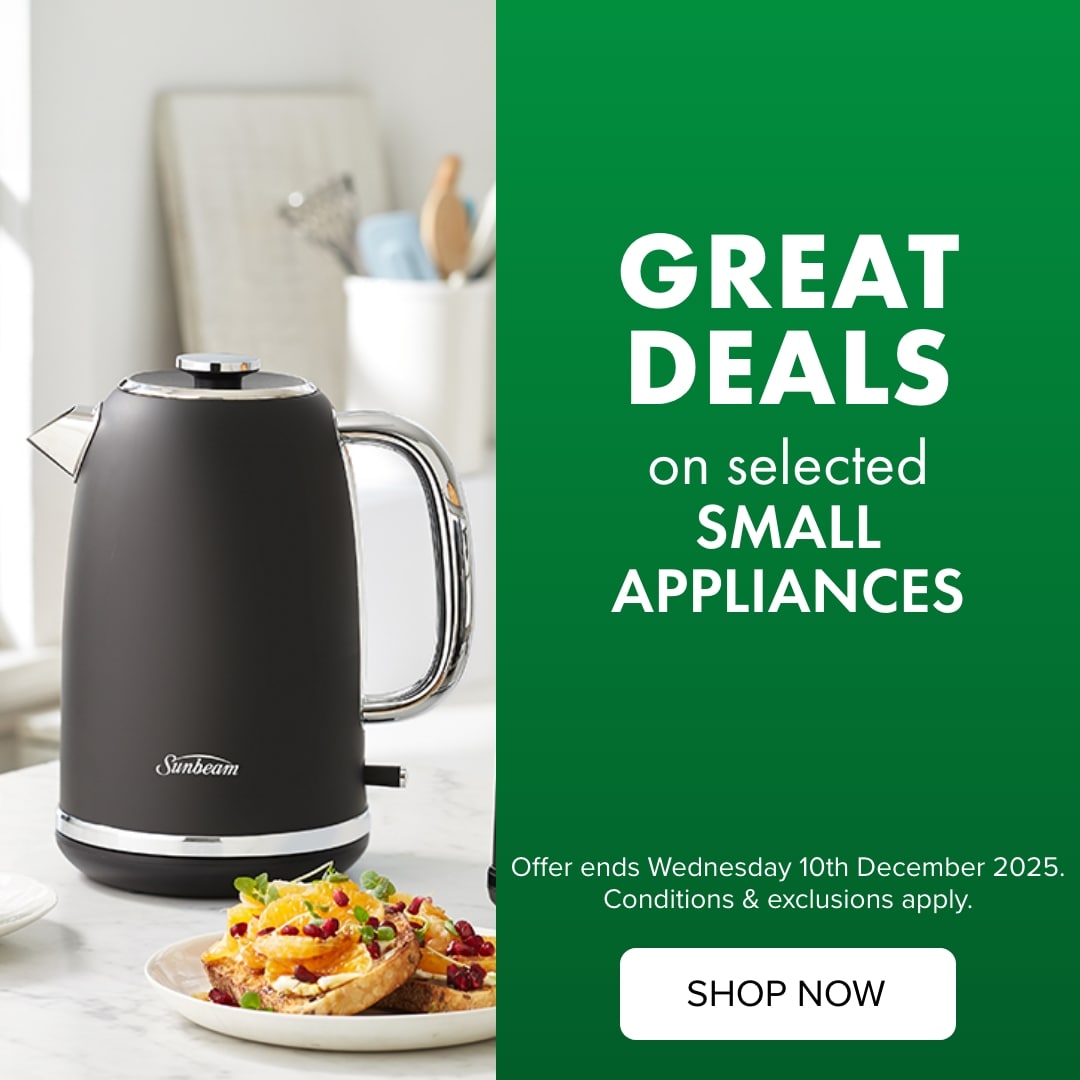 GREAT DEALS on Selected Small Appliances