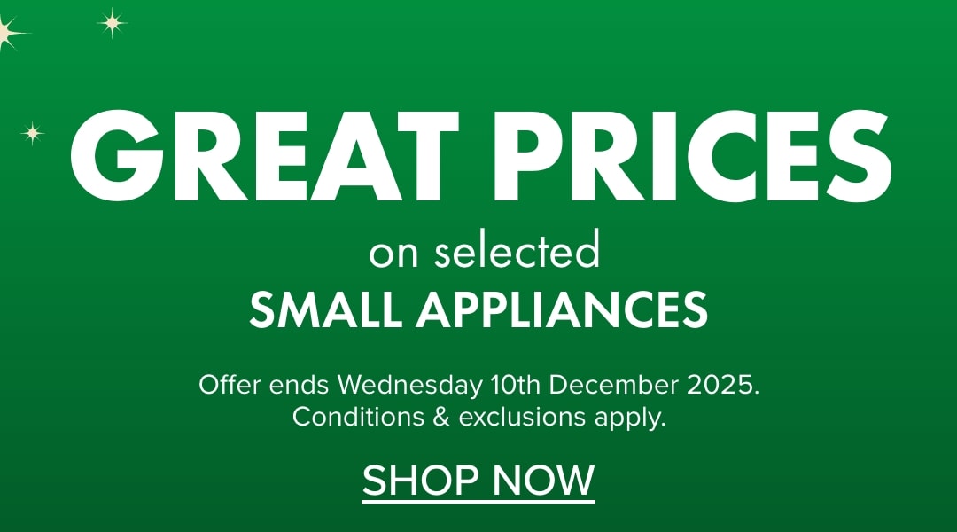 GREAT DEALS on Selected Small Appliances