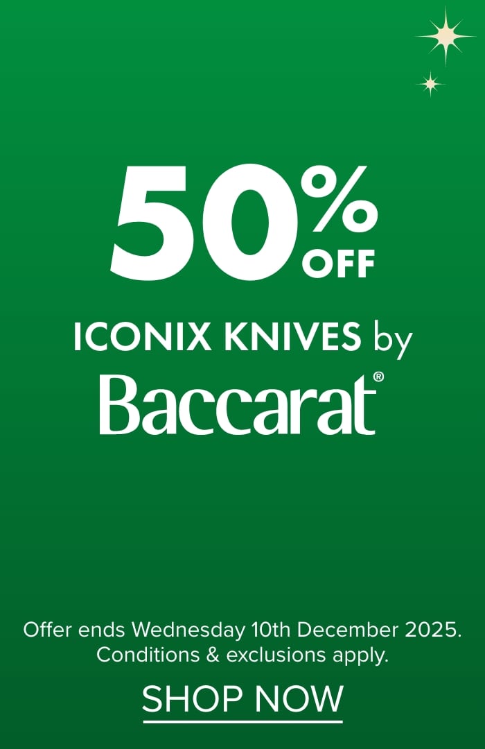 50% OFF Iconix Knives by Baccarat