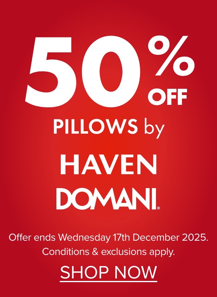 50% OFF Pillows by Haven